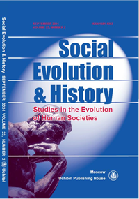 Social Evolution & History. Volume 23, Number 2 / September 2024